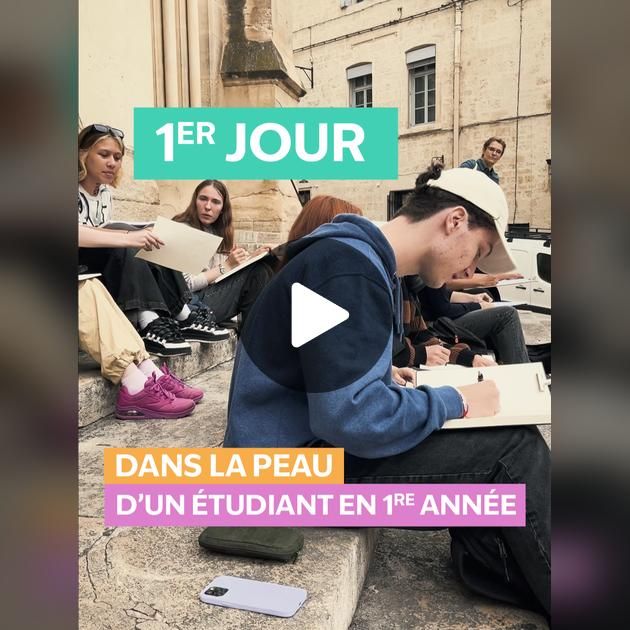 1er jour en école d'art